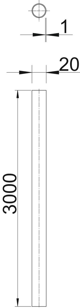 gegalvaniseerde buis 20mm