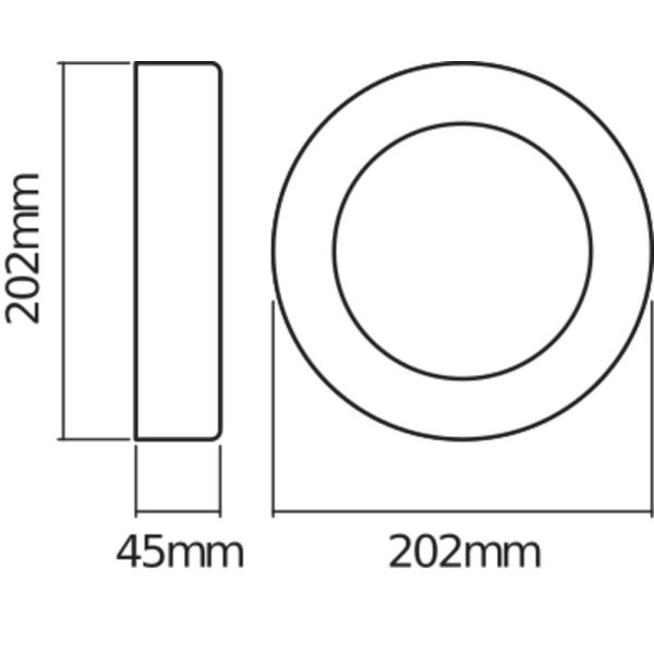 Endura Style Ring 13,5W donkergrijs