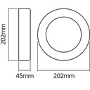 Endura Style Ring 13,5W donkergrijs