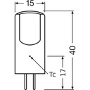 ledlamp G4 2W 12V warm wit dimbaar