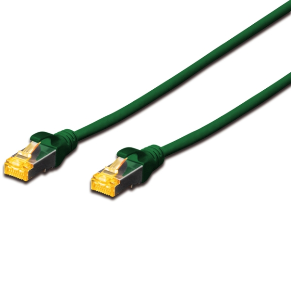 CAT 6A S-FTP Patchkabel AWG  Groen 1 m