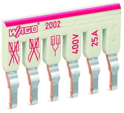 Pont combiné 6 fois Courant nominal 25 A 2002-476