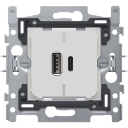 Chargeur double smart USB-A et USB-C - 420-00512