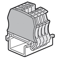 Eindplaat railklem 1 verbinding