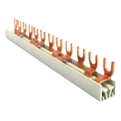 Rail V 3F / 57x1P of 28x2P (1M) 10mm²