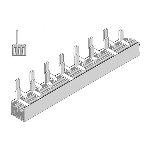 Rail Unibis 2F / 55x2P (1M) 10mm²