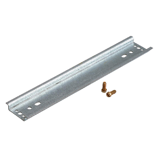 rail omega L=192mm en 2 bevestigingsschroeven