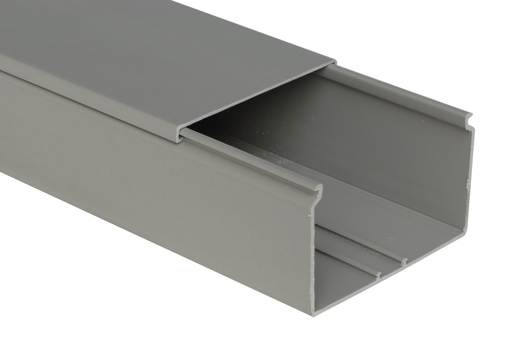 goulotte pvc 60bx40hx1300mm gris ta-e