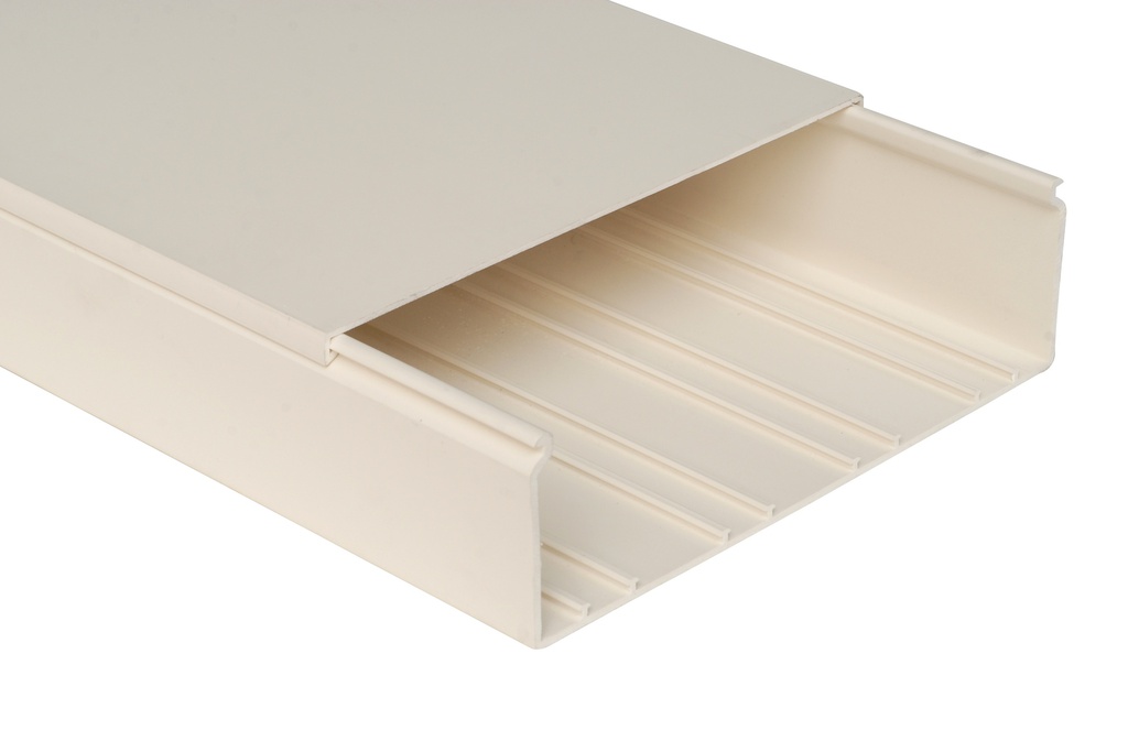 goulotte pvc 100bx60hx1300mm blanc ta-e