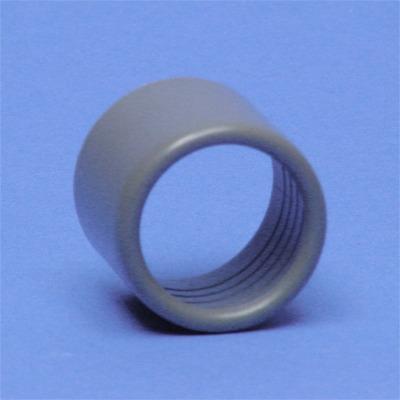 embout 25mm gris foncé ral 7037 sans halogène