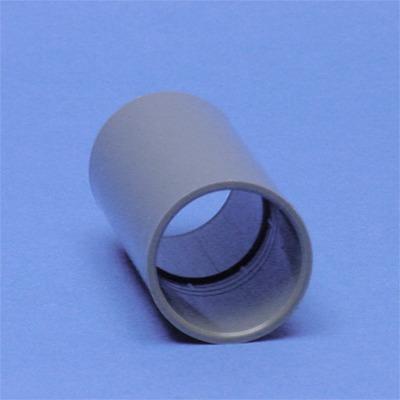 manchon pvc 25mm gris foncé ral 7037 sans halogène