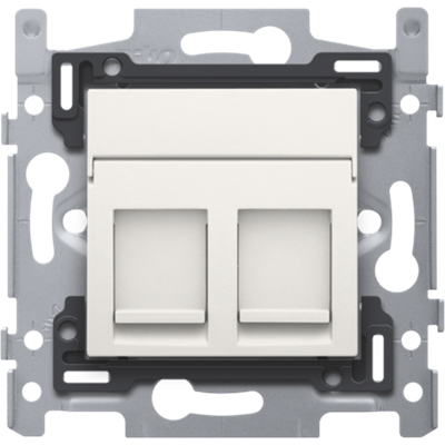 RJ45 STP cat. 6A 2x + afwerkingsset