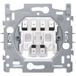 Sokkel rolluikschakelaar elektr. gescheiden 10A