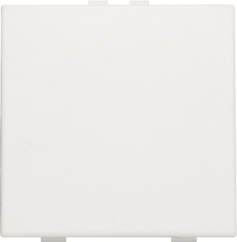 Bouton-poussoir simple, Blanc