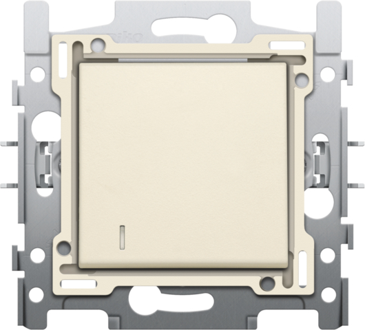 schakelaar 1p met venster Cream