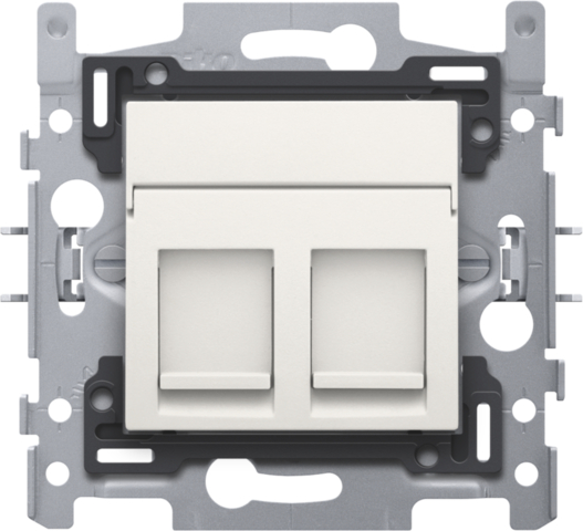 RJ45 UTP cat. 5E 2x + kit de finition