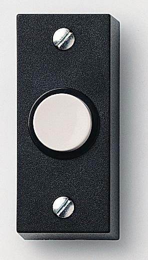 bouton de sonnette 8V noir