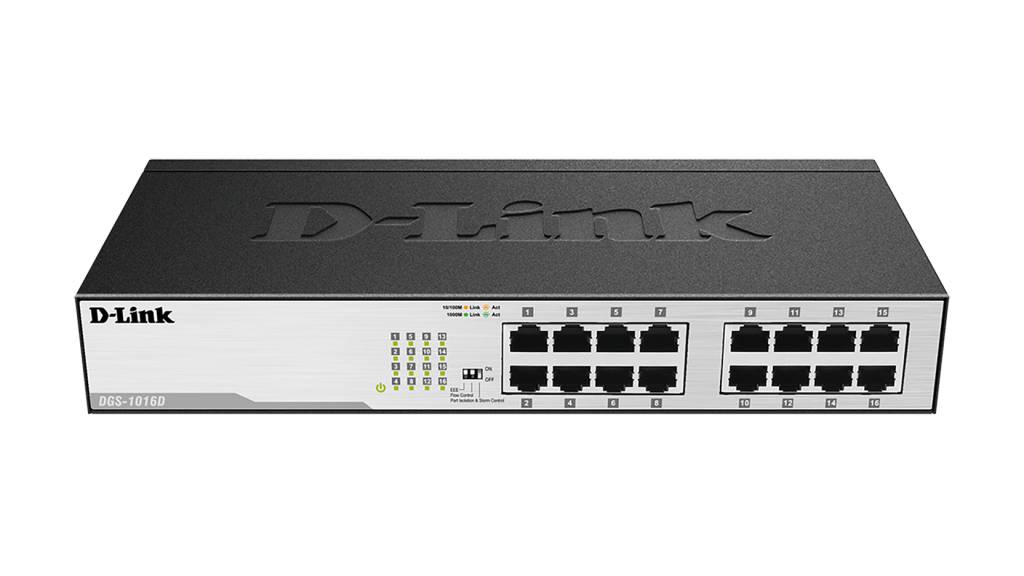 Ethernet switch - 16poorten DGS-1016