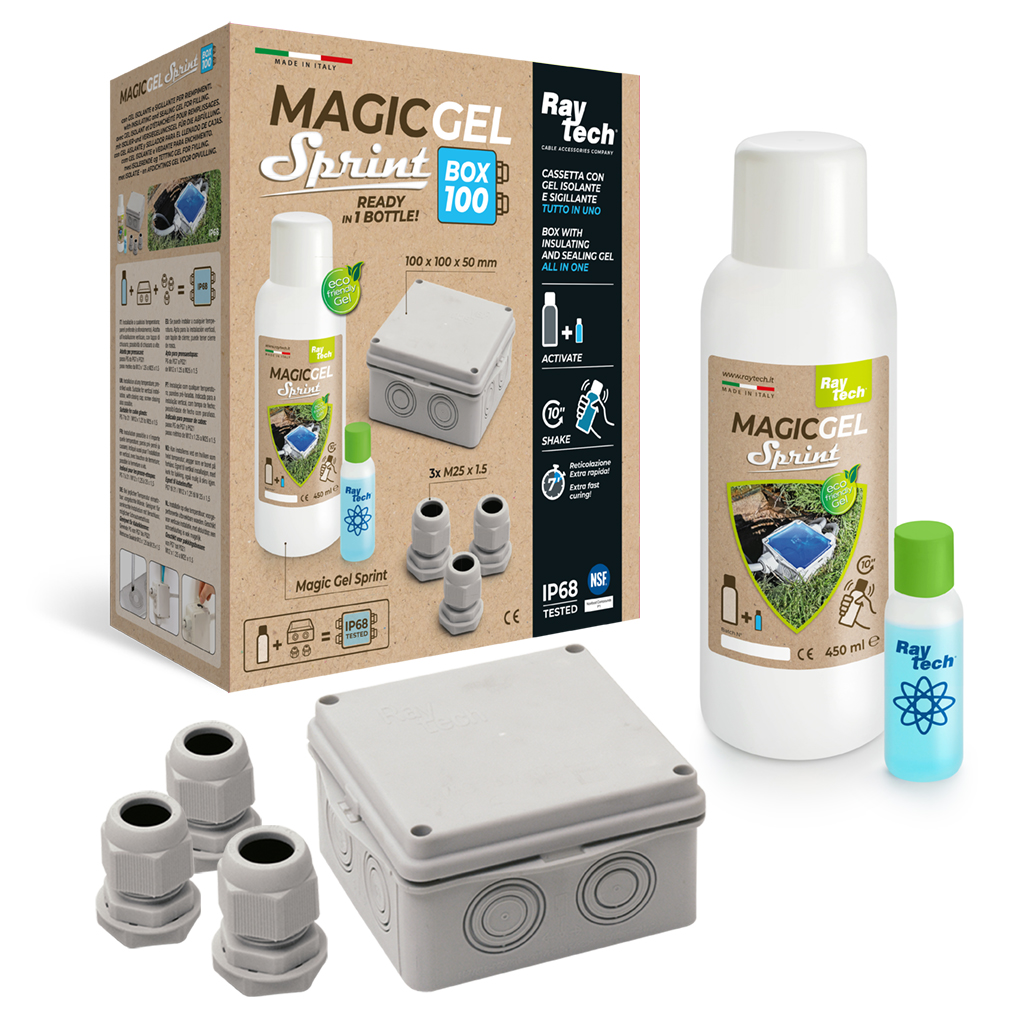 Raytech Magic Gel Sprint Box 100