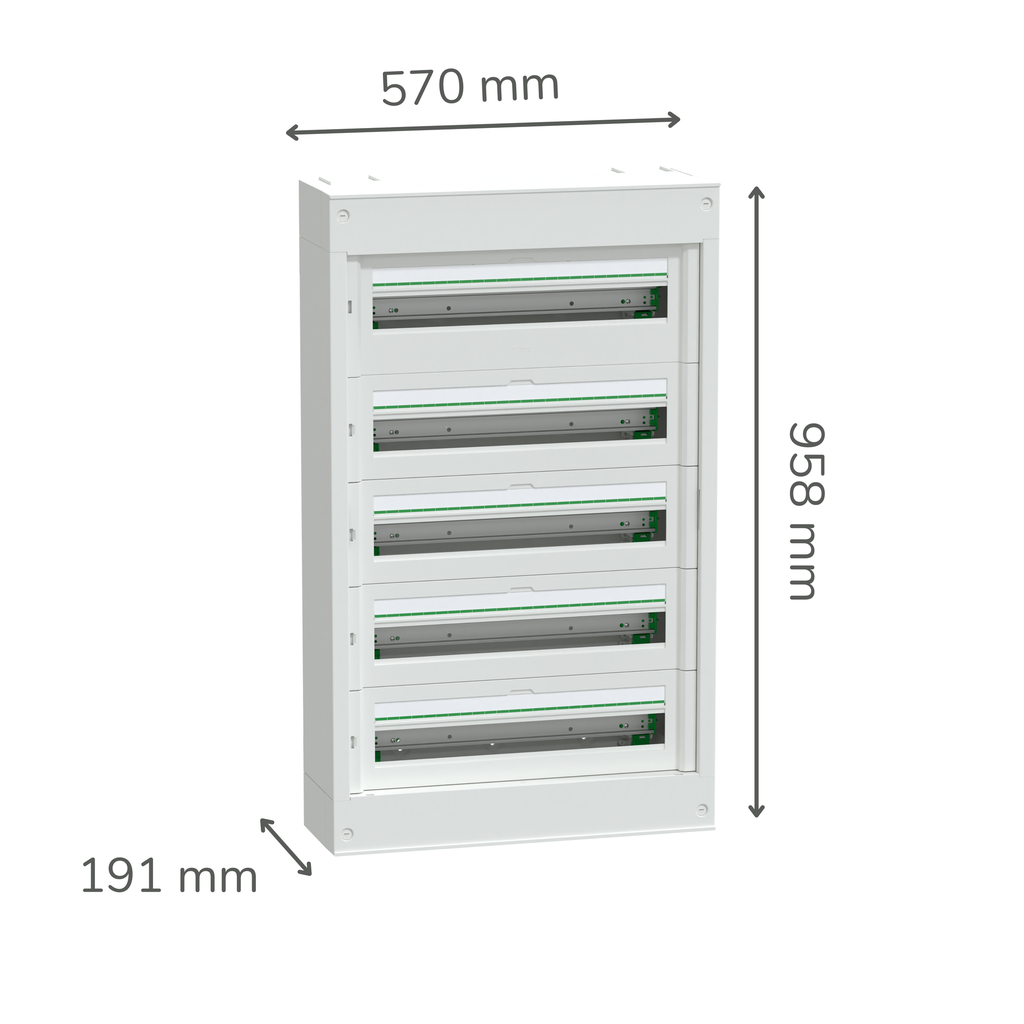 PrismaSeT S armoire 5r24m sans porte