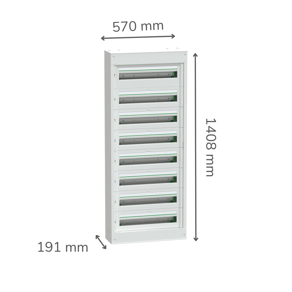 PrismaSeT S armoire 8r24m sans porte