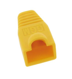 passe-câbles pour connexion RJ45 jaune 10pcs