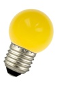 lampe LED de fête E27 1W jaune IP44