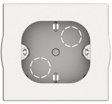 LivingLight - Boîte de surface 2 modules blanc 502BI