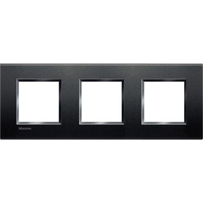 LivingLight -Plaque de recouvrement 3x2 modules 71mm Anthracite - LNA4802M3AR