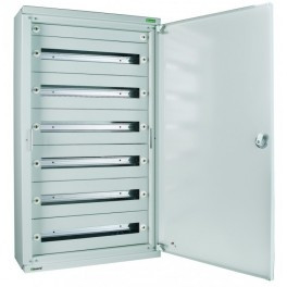 metalen kast 9 rijen 315 modules HxBxD: 1560x800x262