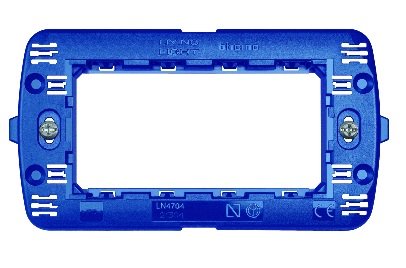 Modulehouder vier modules Living Light schroefbevestiging