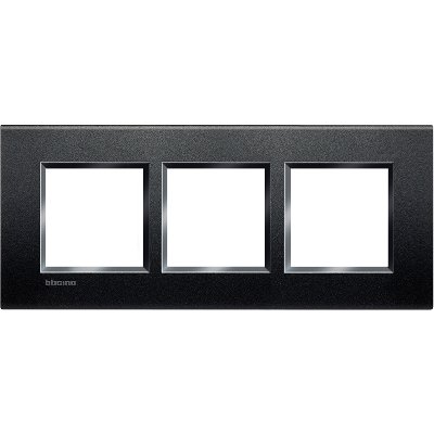 Plaque de recouvrement 3 x 2 mod LL horizontal Anthracite LNA4832M3AR