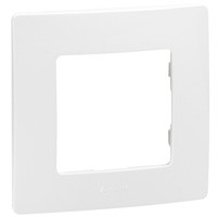 Niloé Plaque de recouvrement 1 mécanisme blanc - 665001