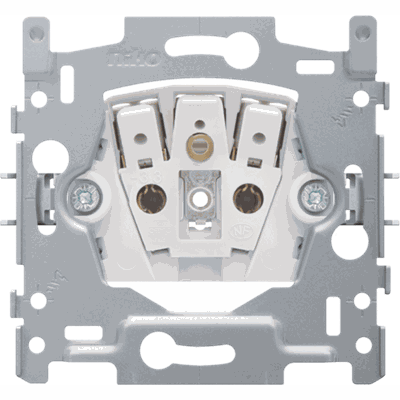 Stopcontact met insteekklemen, zonder aarding 21m - 170-31300