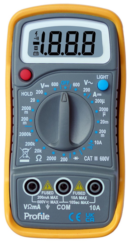 Basic digitale multimeter - Instapmodel