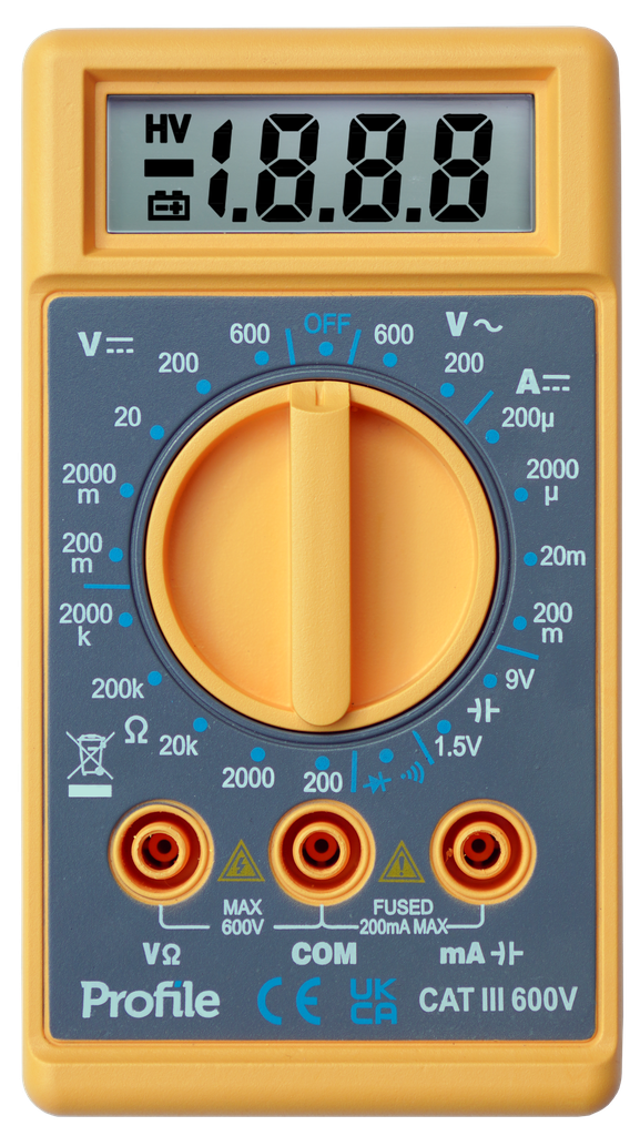 Basic digitale multimeter - Basismodel