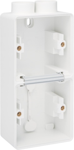 Boîte double avec entrée de câble 2 x M20 701-84202