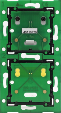 Tweevoudige, verticale print 60 mm voor combinatie met aansluitunit