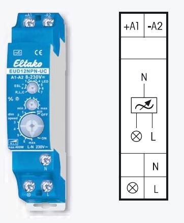 Universele dimmer 400w zonder centr sturing