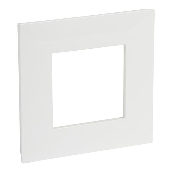 Valena Next plaque de recouvrement simple blanc 