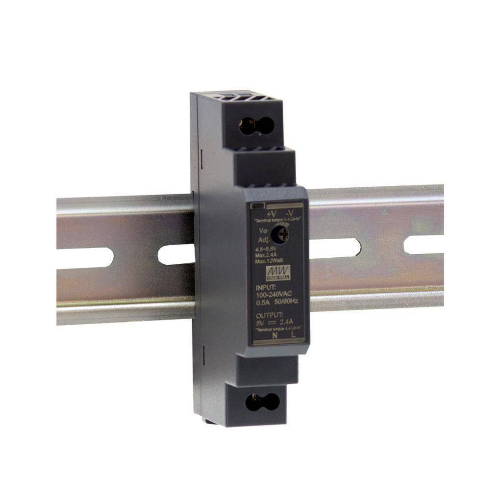 Voeding Ultra slim DIN rail 220V/12VDC 1.25A 15W