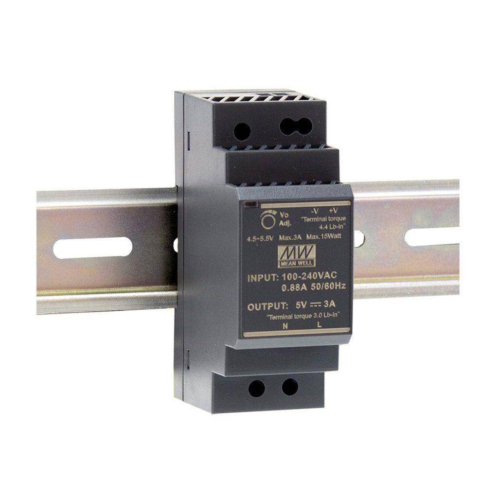 Voeding Ultra slim DIN rail 220V/24VDC 1.5A 30W