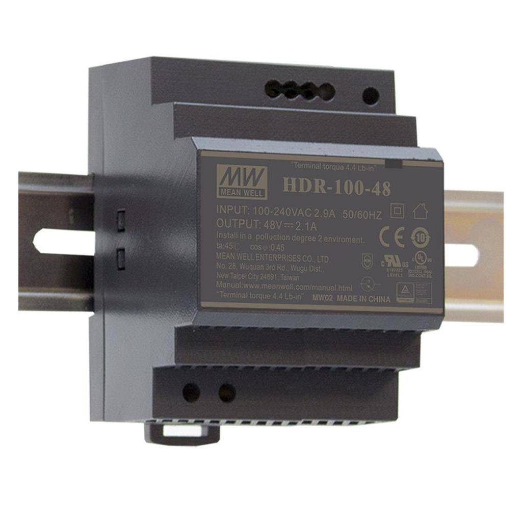 Voeding Ultra slim DIN rail 220V/24VDC 3.83A 100W