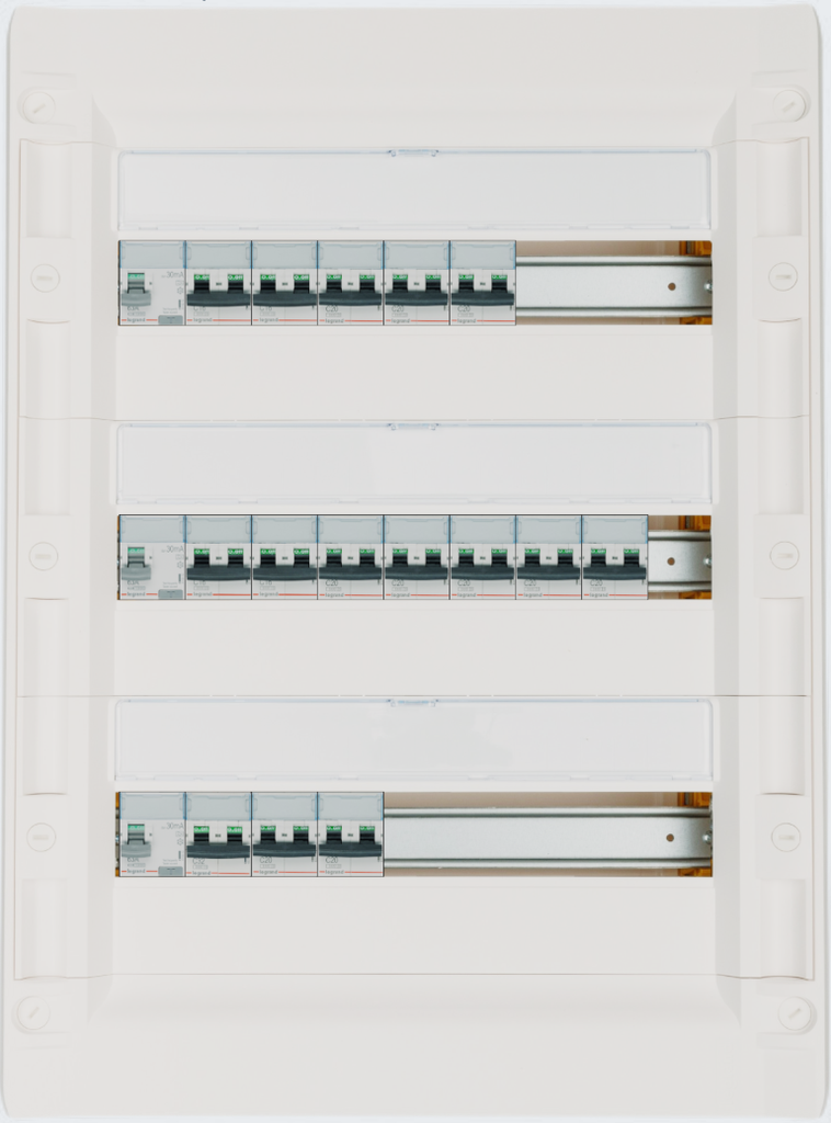 voorbedrade kast VOL 3R54M 2x230