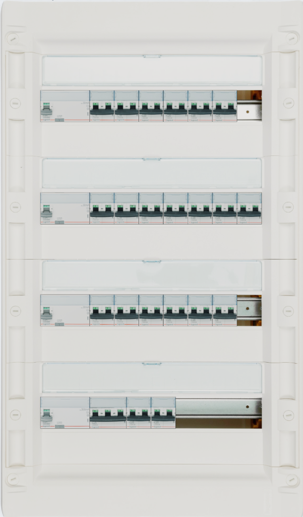 voorbedrade kast VOL 4R72M 3x230