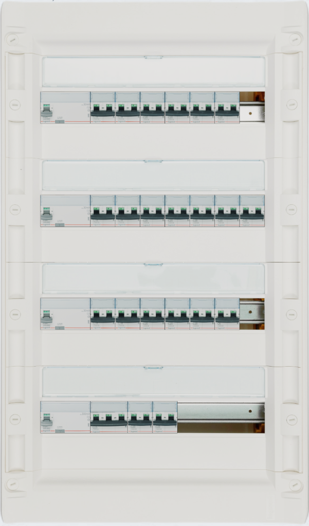 voorbedrade kast TRANSP 4R72M 3x230