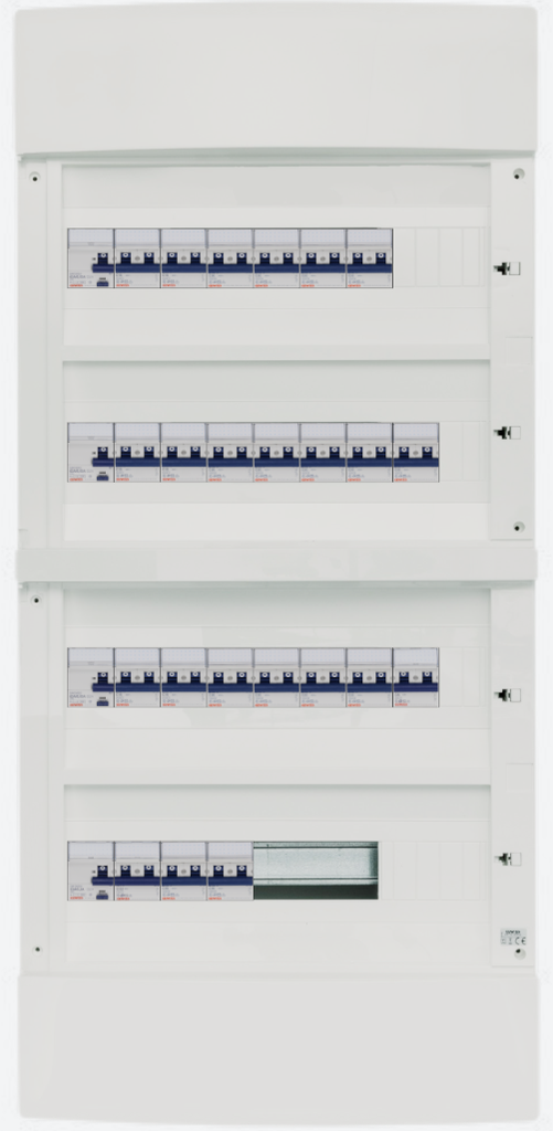 voorbedrade kast TRANSP 4R72M 2x230