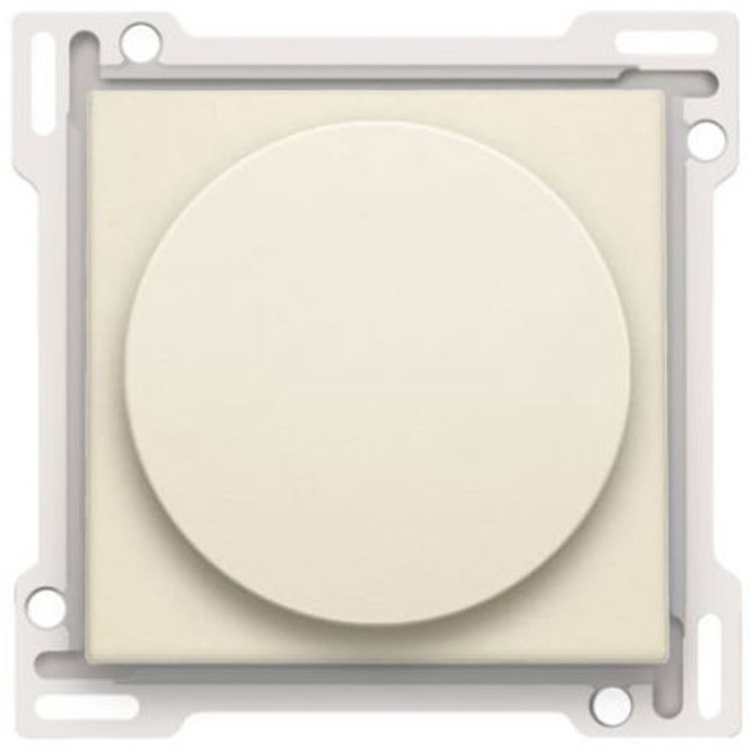 Afwerkingsset, cream, draaiknop dimmer, cream