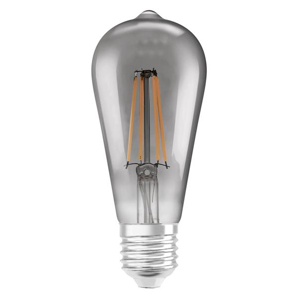 smart+ wifi filament edison ledlamp E27 6W warm wit dimbaar