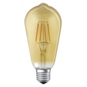 ampoule LED Edison filament Smart+ WiFi E27 6W blanc chaud dimmable